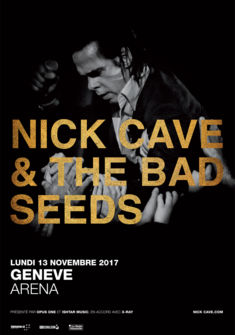 affiche Nick Cave & The Bad Seeds