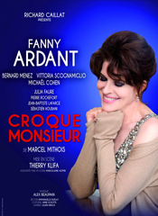 affiche  Croque-Monsieur  avec Fanny Ardant