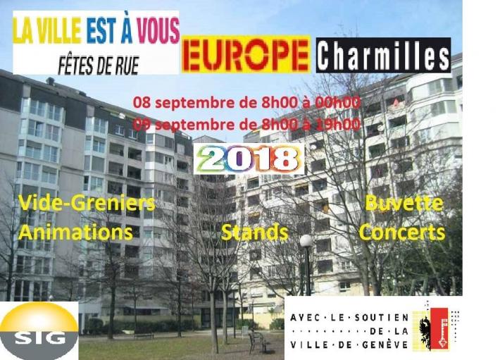   Promenade de l'Europe -1203 Genve, Du 8 au 9/9/2018