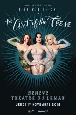 affiche Dita Von Teese - 'The Art of the Teese' Burlesque Revue