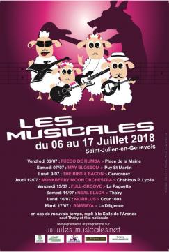 affiche Les Musicales - May Bossom