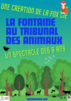 affiche Festival Antibrouillard: La Fontaine au tribunal des animaux