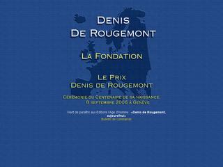 thumb Fondation et prix Denis de Rougemont