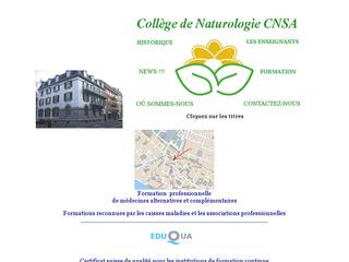 thumb Collge de Naturologie CN SA