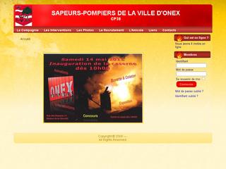 thumb Sapeurs-Pompiers d'Onex