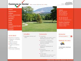 thumb Site Officiel de la commune de Vernier