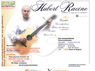 thumb Hubert Racine - auteur compositeur interprte